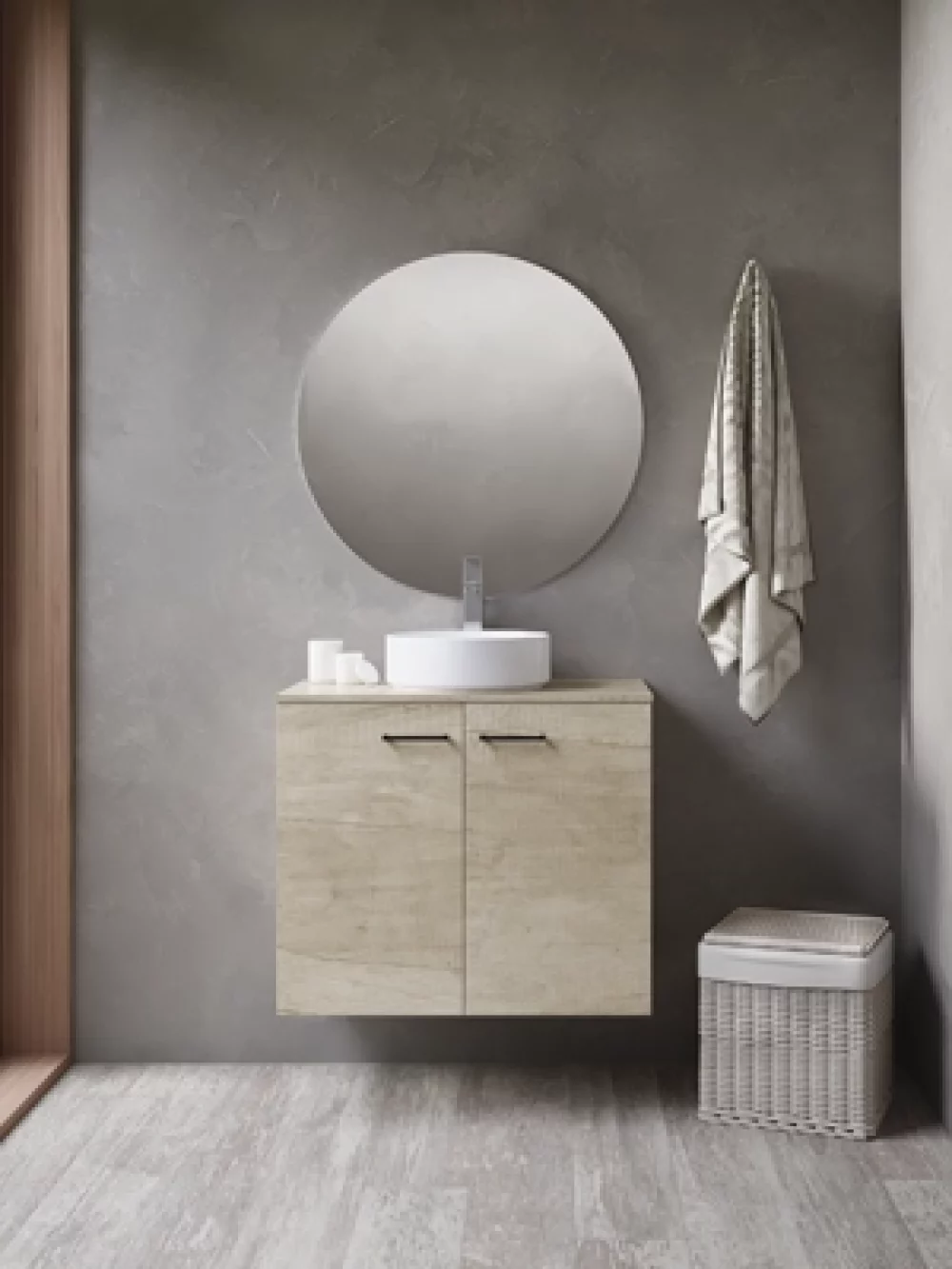 Acqua mueble suspendido compuesto de 2 puertas